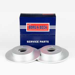Borg & Beck, Borg & Beck Brake Disc Pair  - BBD5334 fits Suzuki Swift 1.2 10/10-