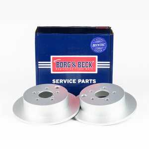 Borg & Beck, Borg & Beck Brake Disc Pair  - BBD5345 fits Subaru XV 08/11-