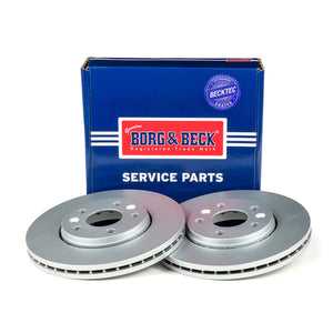 Borg & Beck, Borg & Beck Brake Disc Pair  - BBD5391 fits Renault TraficIII 1.6dCi 5/14-