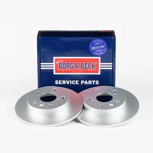 Borg & Beck, Borg & Beck Brake Disc Pair  - BBD5401 fits Suzuki SX4 S-Cross 1.6 08/13-