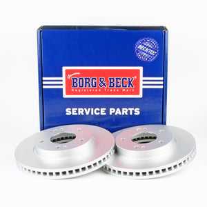 Borg & Beck, Borg & Beck Brake Disc Pair  - BBD5431 fits Mitsub. L200 2.5 Di-D 03/06-