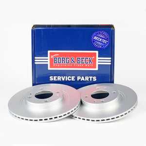 Borg & Beck, Borg & Beck Brake Disc Pair  - BBD5439 fits PSA C-ZERO,ION 10/10-