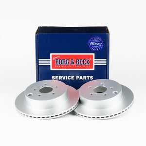 Borg & Beck, Borg & Beck Brake Disc Pair  - BBD5455 fits Subaru Forester 2.0i 03/13-