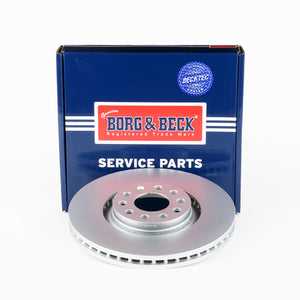 Borg & Beck, Borg & Beck Brake Disc Single  - BBD5734S fits Audi S4, A6 00-