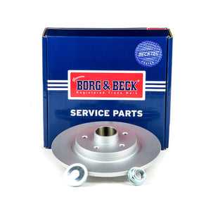 Borg & Beck, Borg & Beck Brake Disc Single  - BBD5840S fits Renault Kangoo 08-