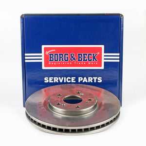 Borg & Beck, Borg & Beck Brake Disc Single  - BBD5892S fits Honda Accord 2.4i VTEC 08-