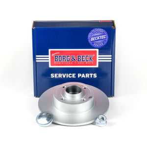 Borg & Beck, Borg & Beck Brake Disc Single  - BBD5896S fits Ren.Clio,Modus,Megane II 02-