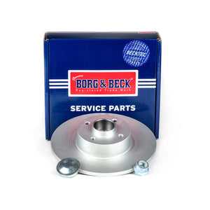 Borg & Beck, Borg & Beck Brake Disc Single  - BBD5897S fits Renault Scenic II 02-