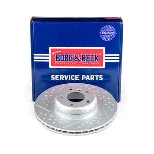 Borg & Beck, Borg & Beck Brake Disc Single  - BBD6169S fits 1,2,4 Series 09/11-