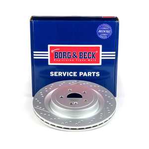 Borg & Beck, Borg & Beck Brake Disc Single  - BBD6216S fits C Class (205) 10/14-