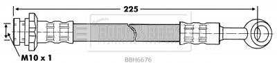 Borg & Beck, Borg & Beck Brake Hose  - BBH6676 fits Nissan Micra II (K11)