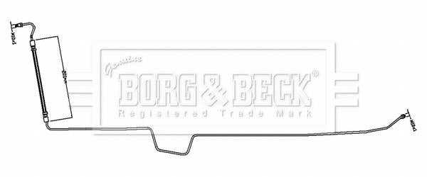 Borg & Beck, Borg & Beck Brake Hose  - BBH8797 fits Megane II B84 2005-