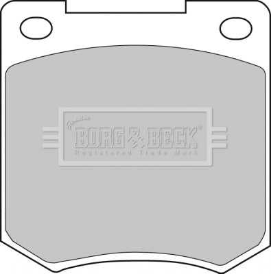 Borg & Beck, Borg & Beck Brake Pad Set - BBP1054 fits Rover (F)