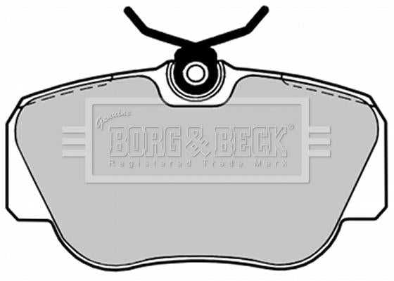 Borg & Beck, Borg & Beck Brake Pad Set - BBP1063 fits Mercedes 190 83-