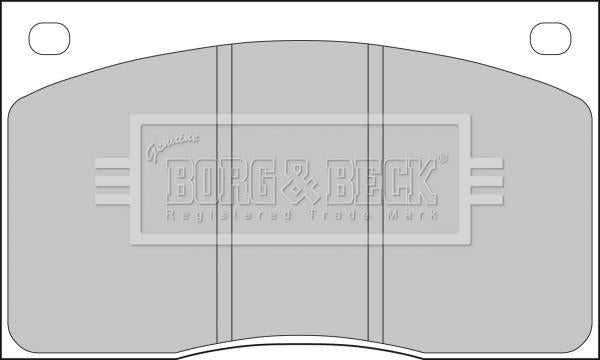 Borg & Beck, Borg & Beck Brake Pad Set - BBP1074 fits Jaguar (F)