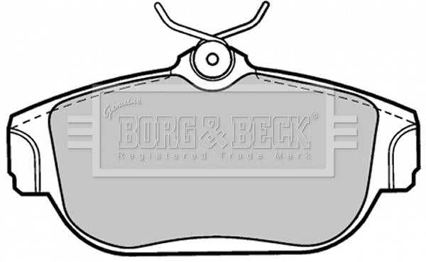 Borg & Beck, Borg & Beck Brake Pad Set - BBP1120 fits Volvo 940/960 90-98