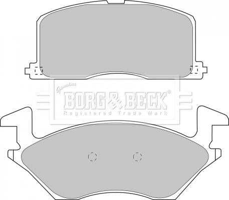 Borg & Beck, Borg & Beck Brake Pad Set - BBP1234 fits Toyota Starlet 89-96