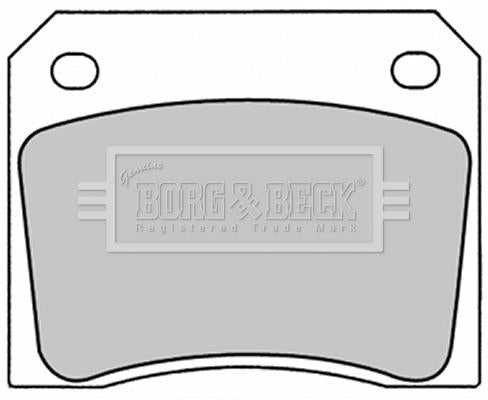 Borg & Beck, Borg & Beck Brake Pad Set - BBP1281 fits Jaguar (R)