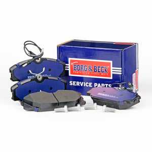 Borg & Beck, Borg & Beck Brake Pad Set - BBP1466 fits Renault (F) R90 approved