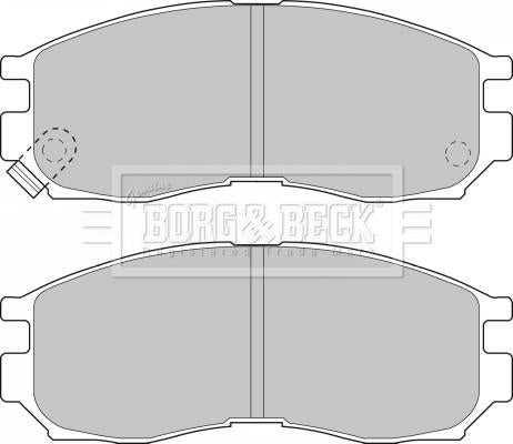 Borg & Beck, Borg & Beck Brake Pad Set - BBP1484 fits Proton (F) R90 approved