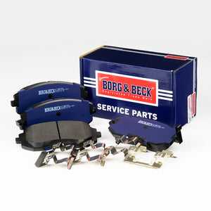 Borg & Beck, Borg & Beck Brake Pad Set - BBP1905 fits Subaru Forester,Impreza 02-08