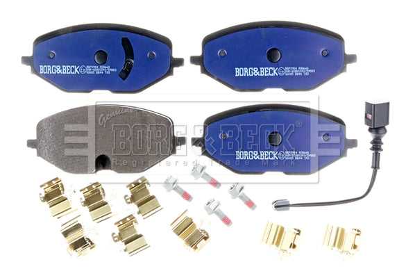 Borg & Beck, Borg & Beck Brake Pads - BBP2904