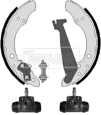 Borg & Beck, Borg & Beck Brake Shoe Kit  - BBS1026K fits Seat Arosa,VW Lupo 98-05