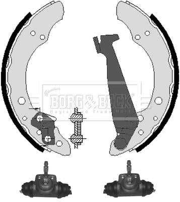 Borg & Beck, Borg & Beck Brake Shoe Kit  - BBS1031K fits VW Golf 98-02