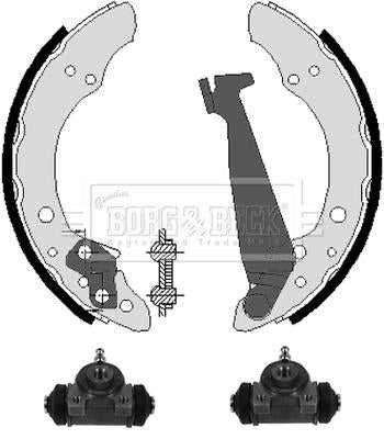 Borg & Beck, Borg & Beck Brake Shoe Kit  - BBS1032K fits VW Lupo 98-05