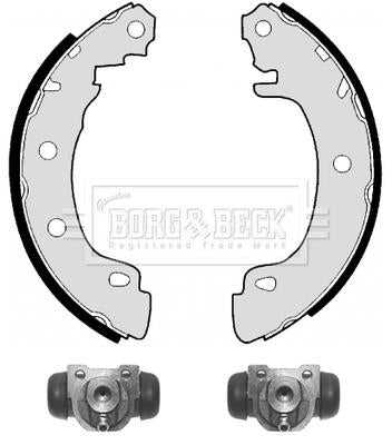 Borg & Beck, Borg & Beck Brake Shoe Kit  - BBS1036K fits Renault Megane 97-03