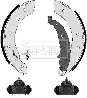 Borg & Beck, Borg & Beck Brake Shoe Kit  - BBS1039K fits Citroen Xsara 98-05