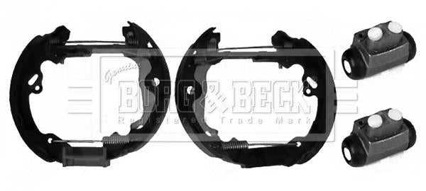 Borg & Beck, Borg & Beck Brake Shoe Kit  - BBS1045K fits Ford Focus I 98-11/04