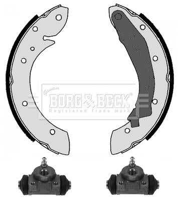 Borg & Beck, Borg & Beck Brake Shoe Kit  - BBS1046K fits Citroen Berlingo,Partner 96-