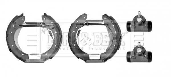 Borg & Beck, Borg & Beck Brake Shoe Kit  - BBS1064K fits Renault Espace III 96-10/02