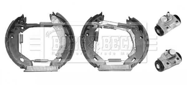 Borg & Beck, Borg & Beck Brake Shoe Kit  - BBS1065K fits PSA Xsara,306 98-05