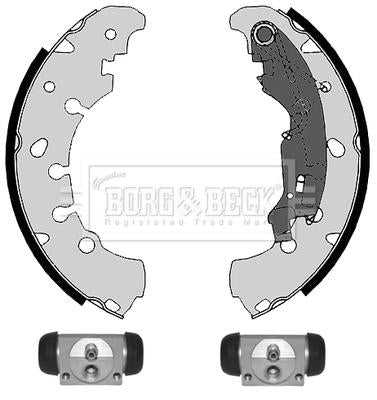 Borg & Beck, Borg & Beck Brake Shoe Kit  - BBS1081K fits Vauxhall Corsa 06-