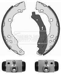 Borg & Beck, Borg & Beck Brake Shoe Kit  - BBS1083K fits Renault Clio 98-08