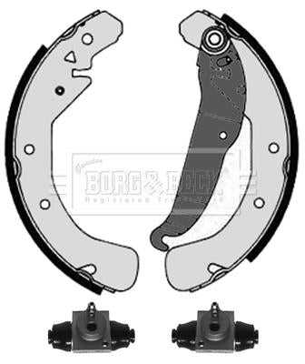 Borg & Beck, Borg & Beck Brake Shoe Kit  - BBS1085K fits Vauxhall Astra 98-05