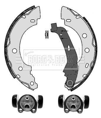 Borg & Beck, Borg & Beck Brake Shoe Kit  - BBS1099K fits Renault Kangoo 97-08