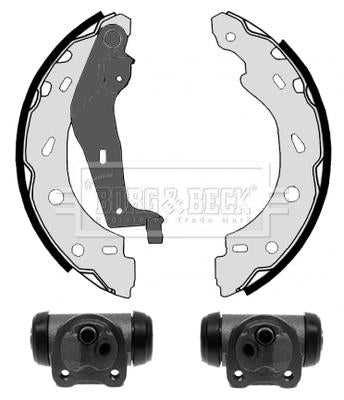 Borg & Beck, Borg & Beck Brake Shoe Kit  - BBS1100K fits Smart Fortwo 98-