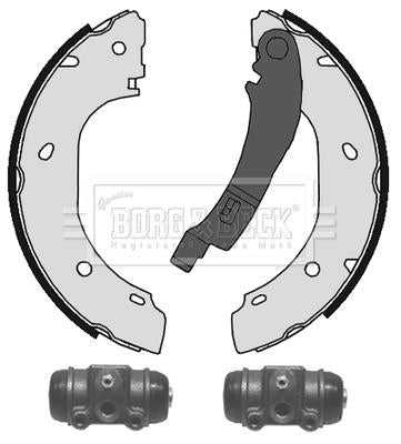 Borg & Beck, Borg & Beck Brake Shoe Kit  - BBS1112K fits Peugeot Boxer 02-06