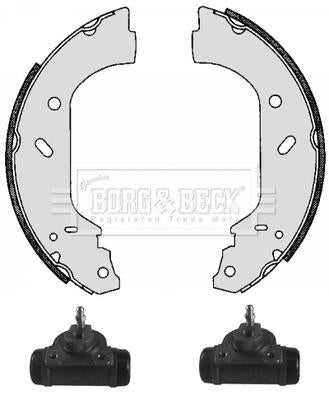 Borg & Beck, Borg & Beck Brake Shoe Kit  - BBS1115K fits Peugeot Expert 96-06