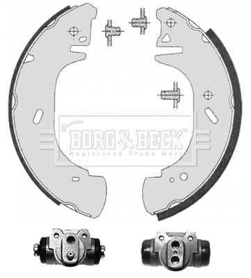 Borg & Beck, Borg & Beck Brake Shoe Kit  - BBS1121K fits Vauxhall Movano 01-