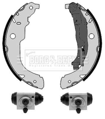 Borg & Beck, Borg & Beck Brake Shoe Kit  - BBS1136K fits Peugeot 207 06-