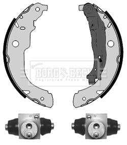 Borg & Beck, Borg & Beck Brake Shoe Kit  - BBS1137K fits Vauxhall Corsa 03-06