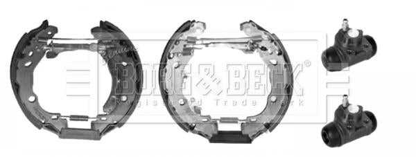 Borg & Beck, Borg & Beck Brake Shoe Kit  - BBS1140K fits Dacia Logan, Sandero 09/04-