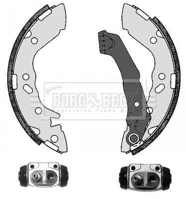 Borg & Beck, Borg & Beck Brake Shoe Kit  - BBS1141K fits Hyundai Atos 01-