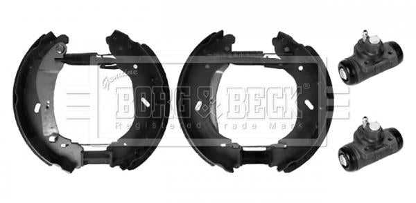 Borg & Beck, Borg & Beck Brake Shoe Kit  - BBS1145K fits Ford Transit RWD 08/00-05/06