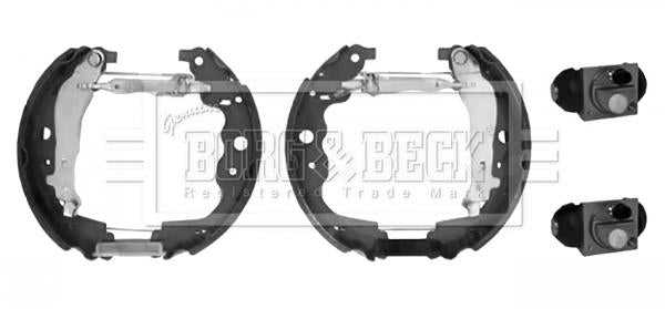 Borg & Beck, Borg & Beck Brake Shoe Kit  - BBS1147K fits Renault Kangoo 02/08-