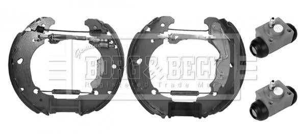 Borg & Beck, Borg & Beck Brake Shoe Kit  - BBS1153K fits Fiat Idea 1.2i, 1.4i 04-